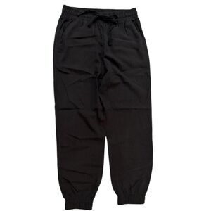 For The Republic black joggers